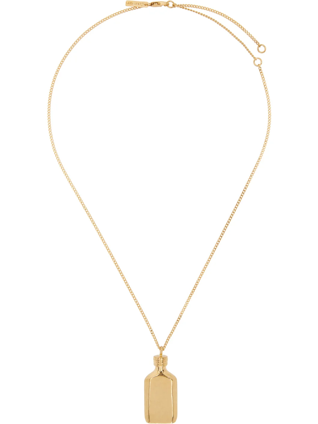 Short CK One Charm Necklace - 1