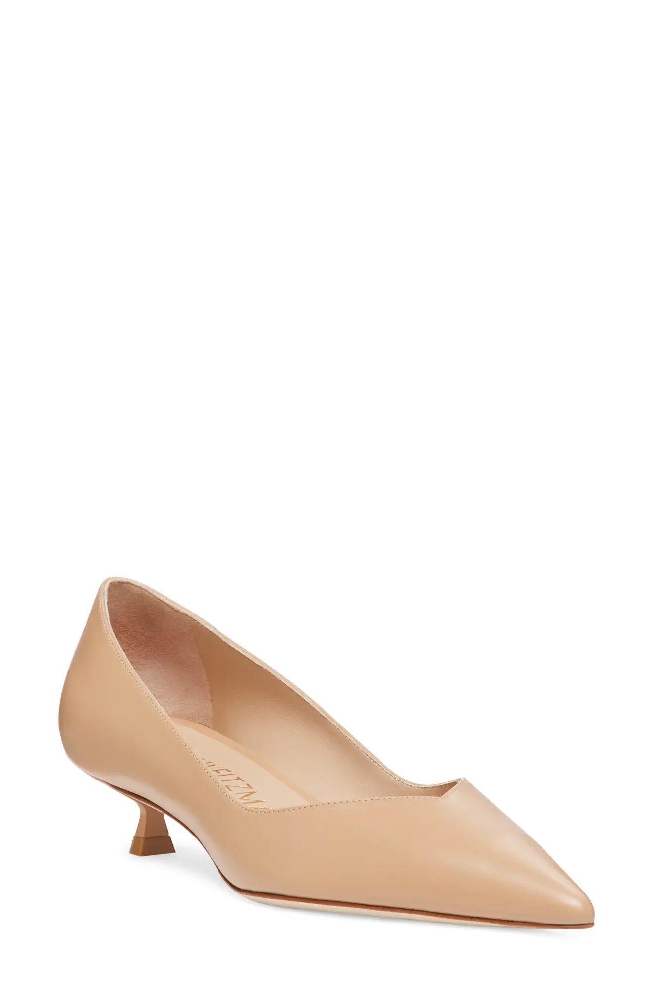 Eva Kitten Heel Pointed Toe Pump - 1