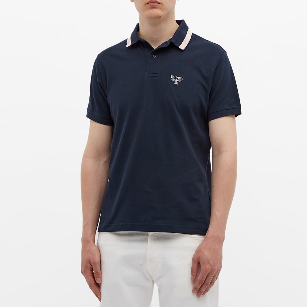 Barbour Beacon Bank Tipped Polo - 4