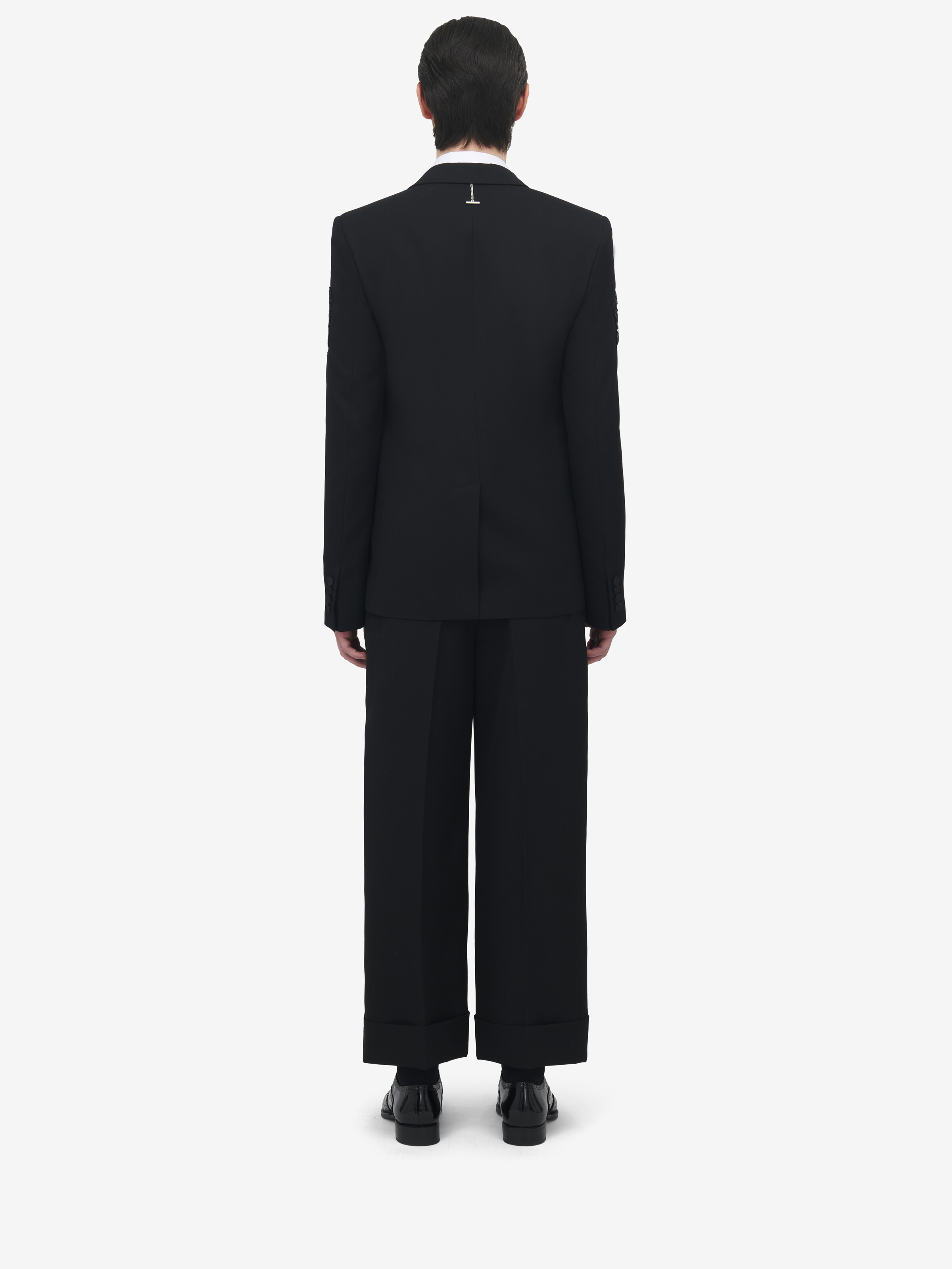 Sailor Tattoo Embroidery Tuxedo Jacket - 5