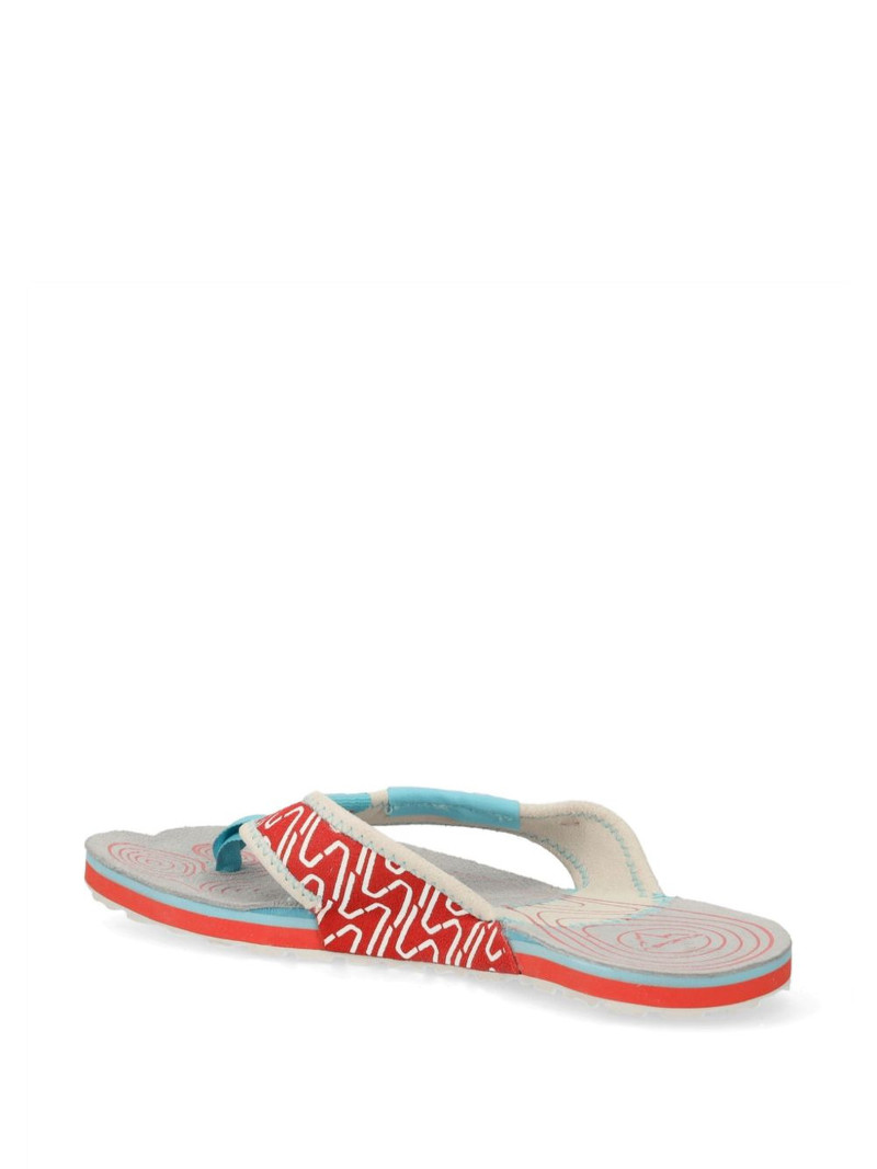 graphic-print flip flops 3