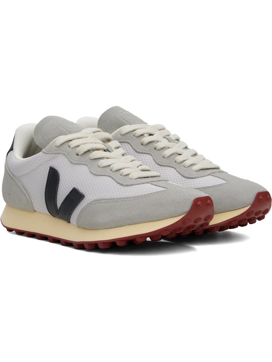Gray & Black Rio Branco Alveomesh Sneakers - 4