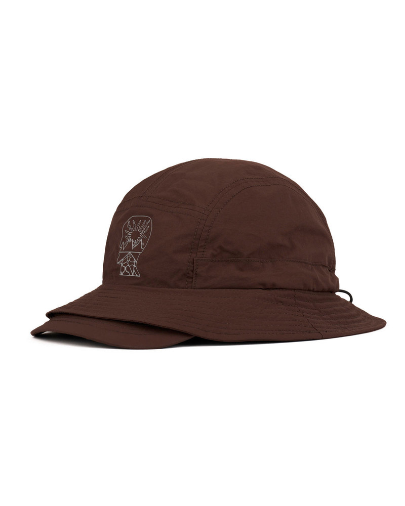 Brain Dead Equipment Bucket Brim Hat - Brown 3