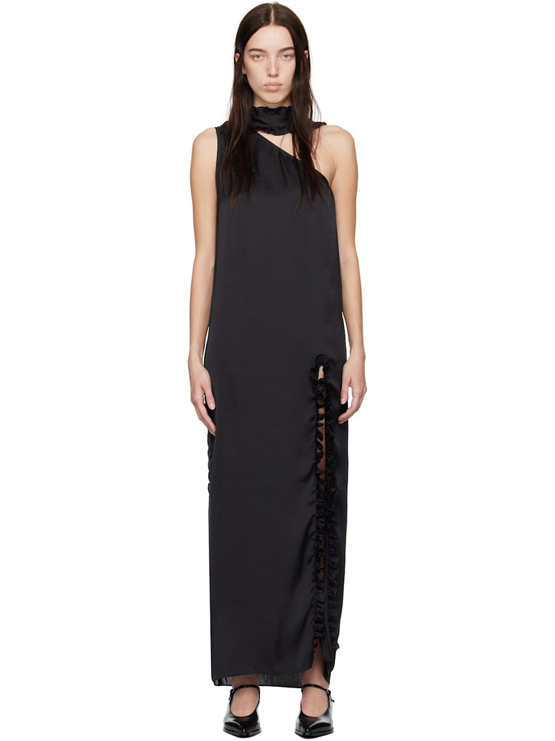 SSENSE Exclusive Black Aretha Maxi Dress 1