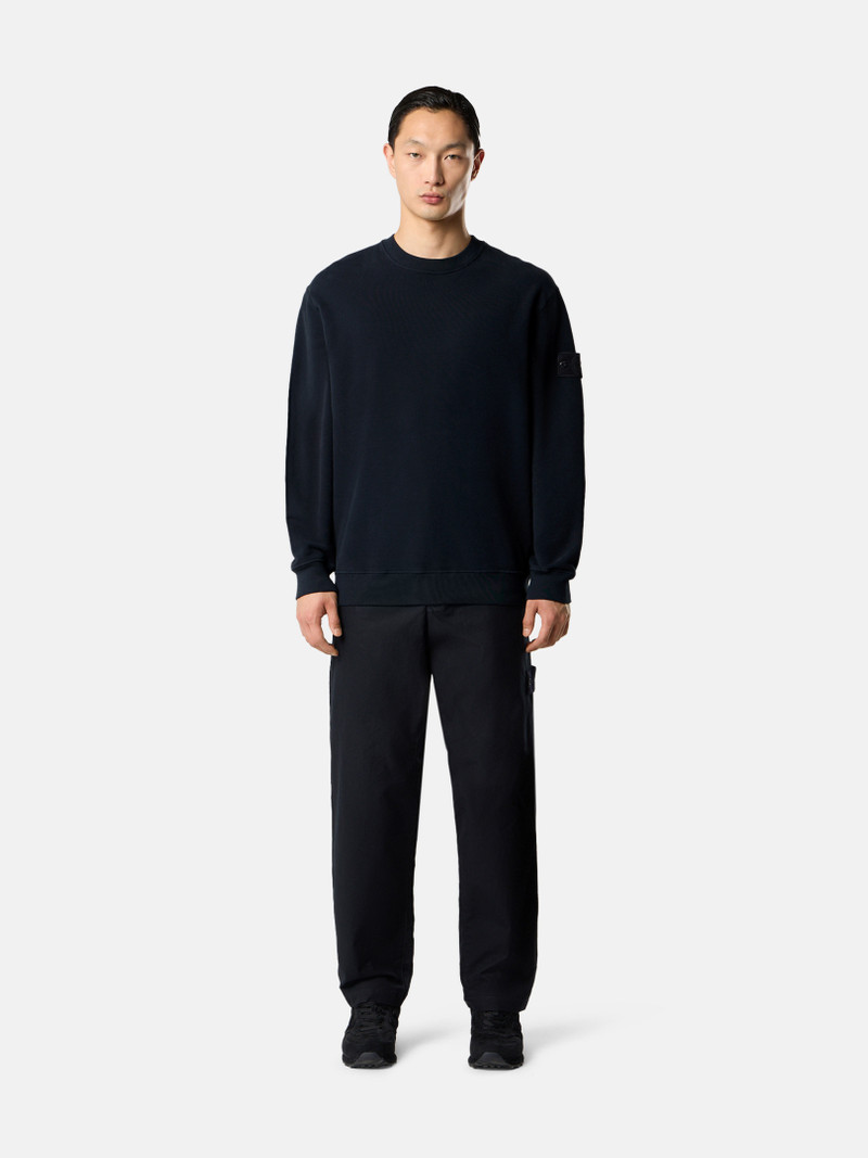 Stone Island 6100069 STRETCH COTTON FLEECE_STONE ISLAND GHOST outlook
