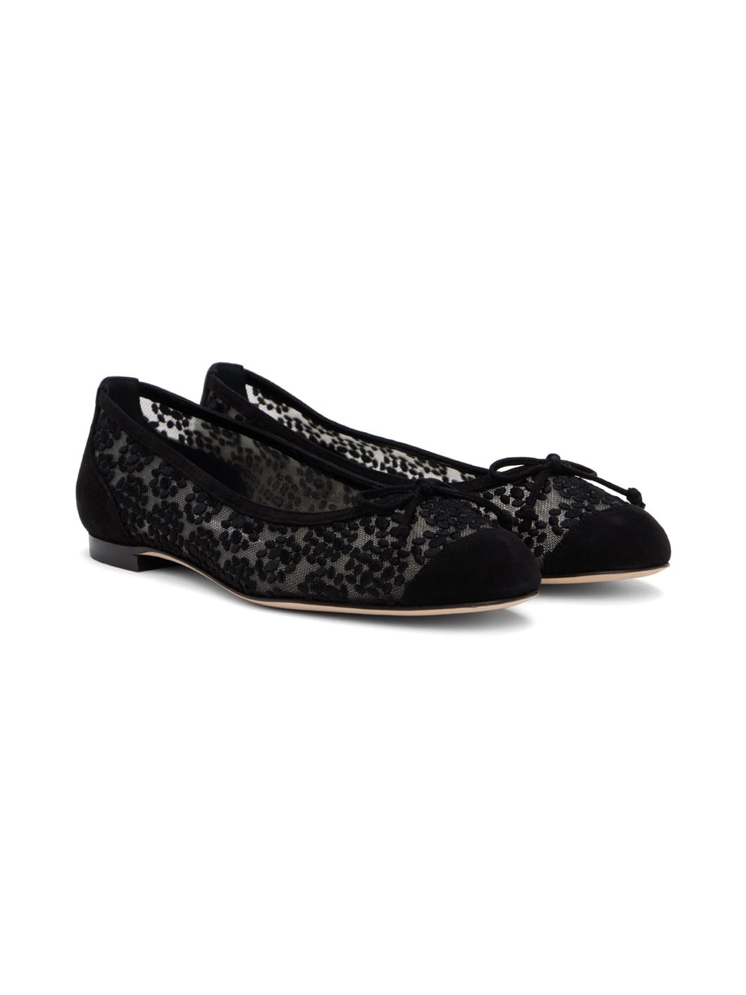 Black Capbal Ballerina Flats - 4