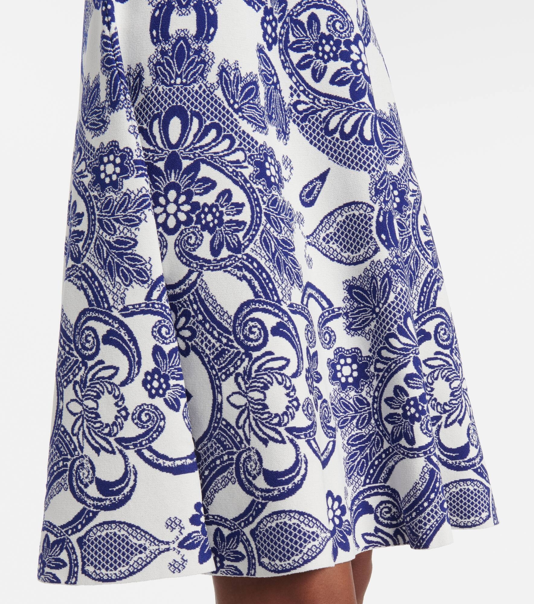Paisley minidress - 5
