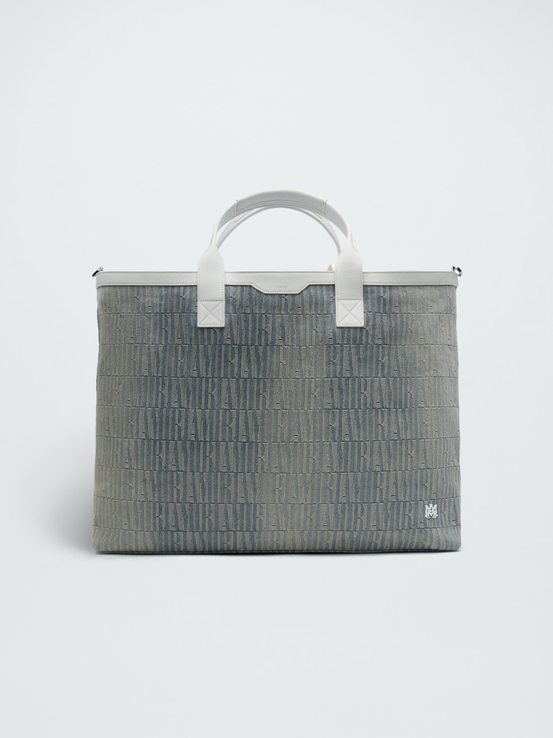 AMIRI JACQUARD DENIM TOTE 1