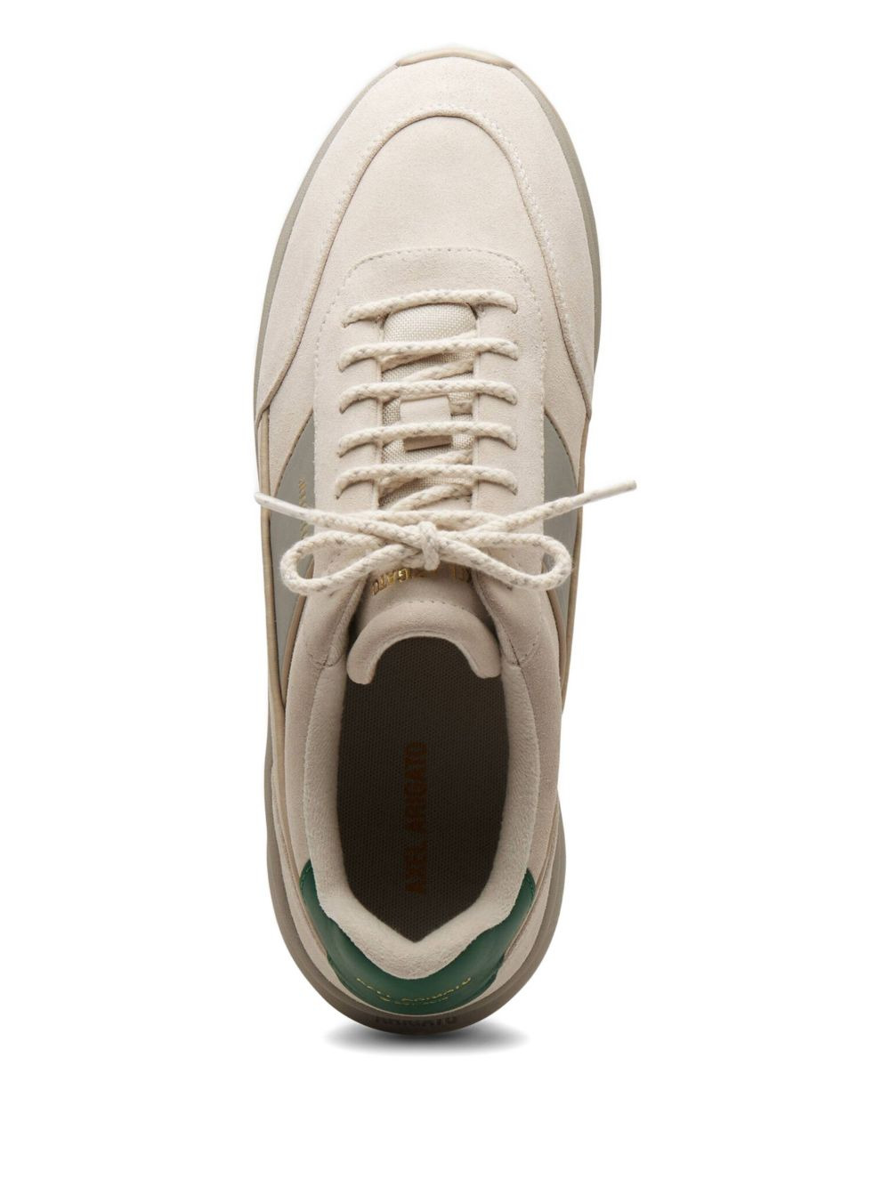 Genesis Neo Runner suede-leather panel sneakers - 3