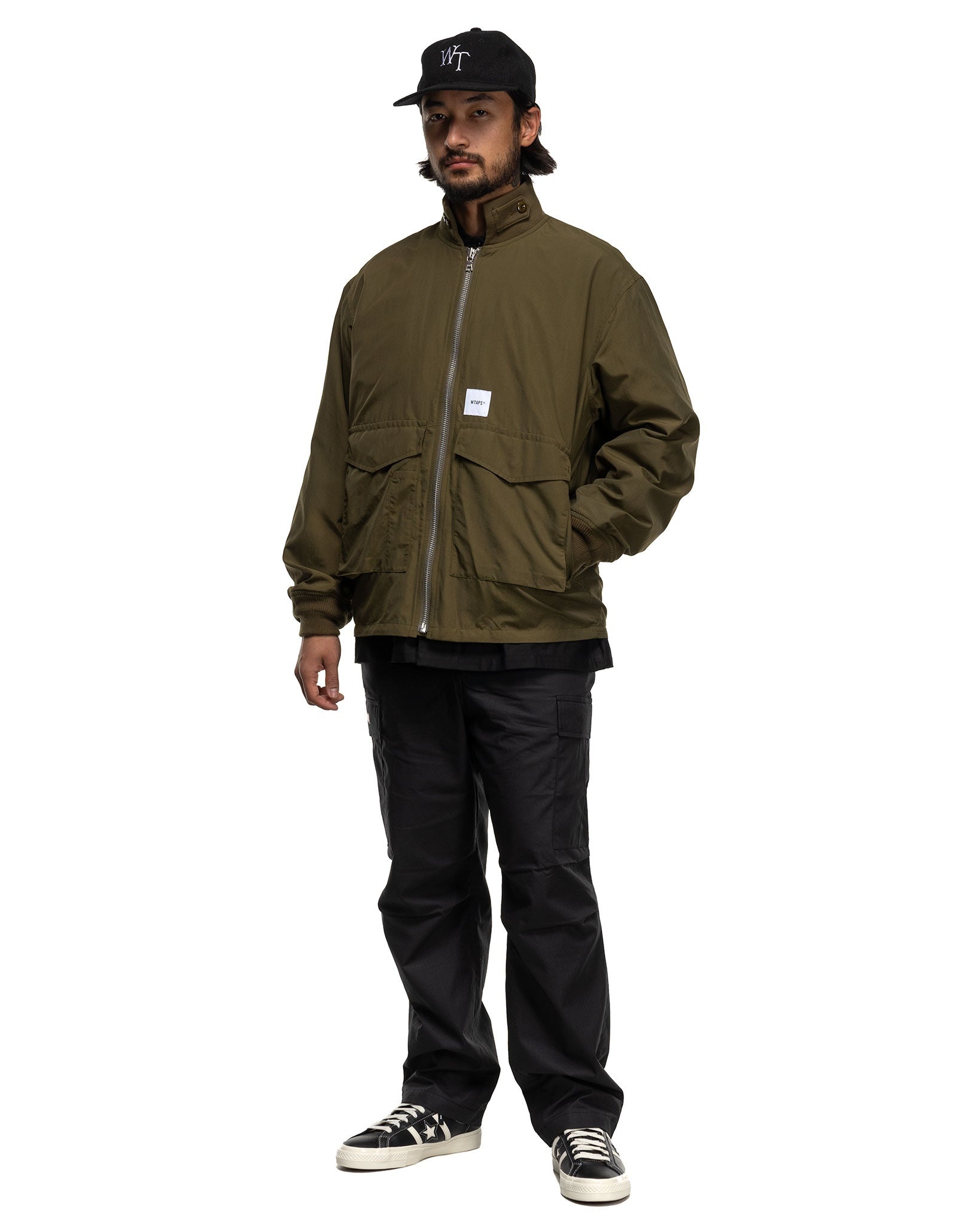 WTAPS WFS / Jacket / Nylon. Tussah / Olive Drab | REVERSIBLE