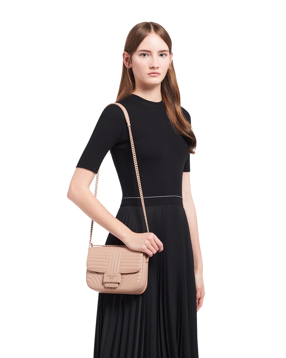 Prada Diagramme leather shoulder bag - 2