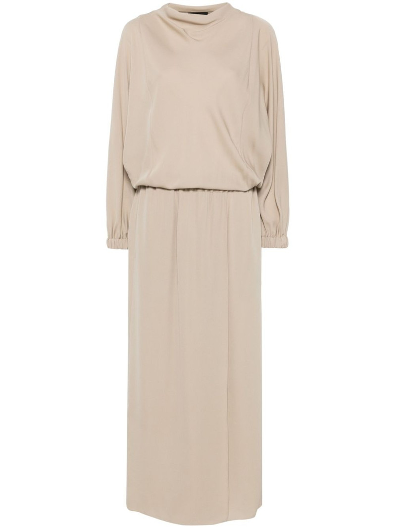 silk midi dress 1
