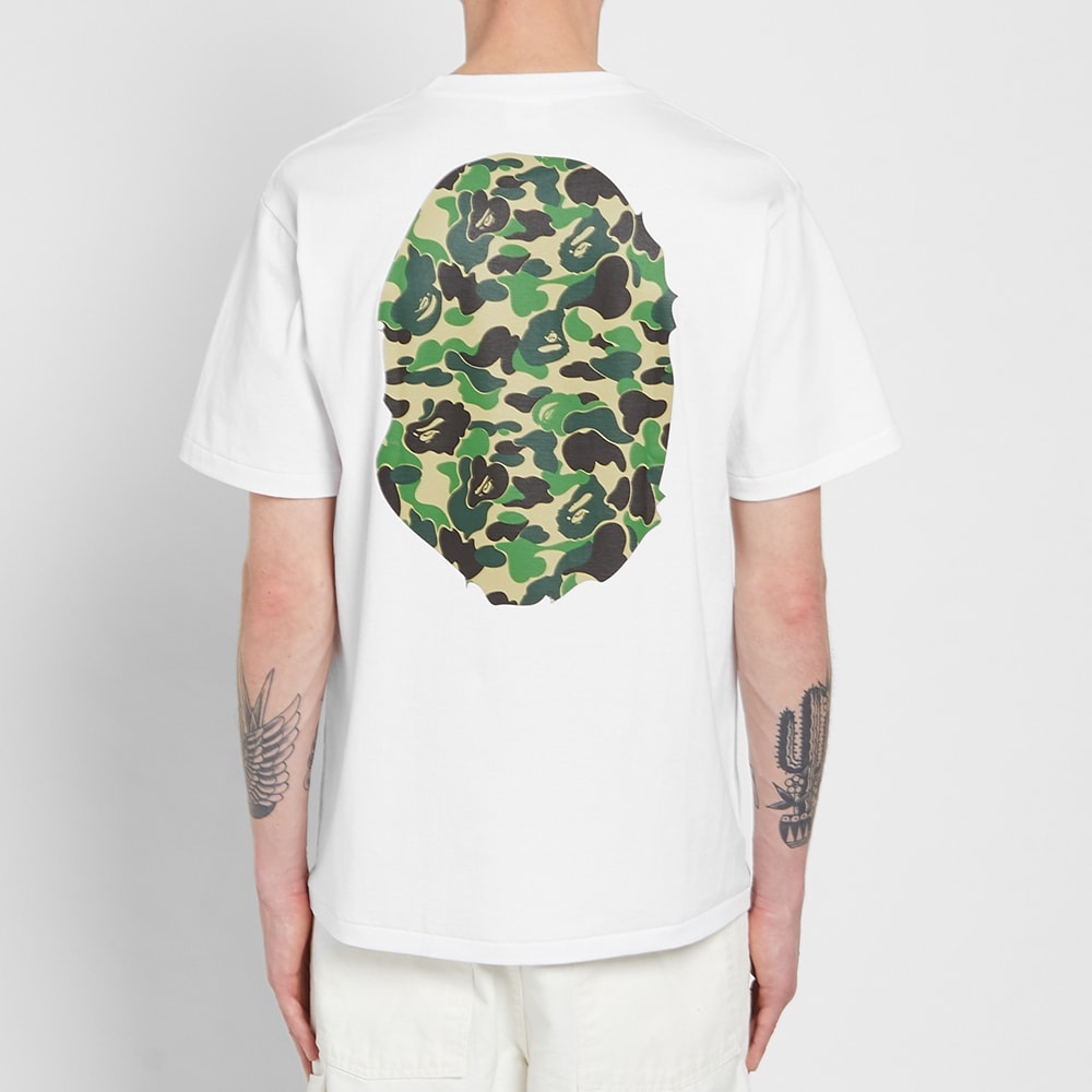 A Bathing Ape ABC Camo Big Ape Head Tee - 5