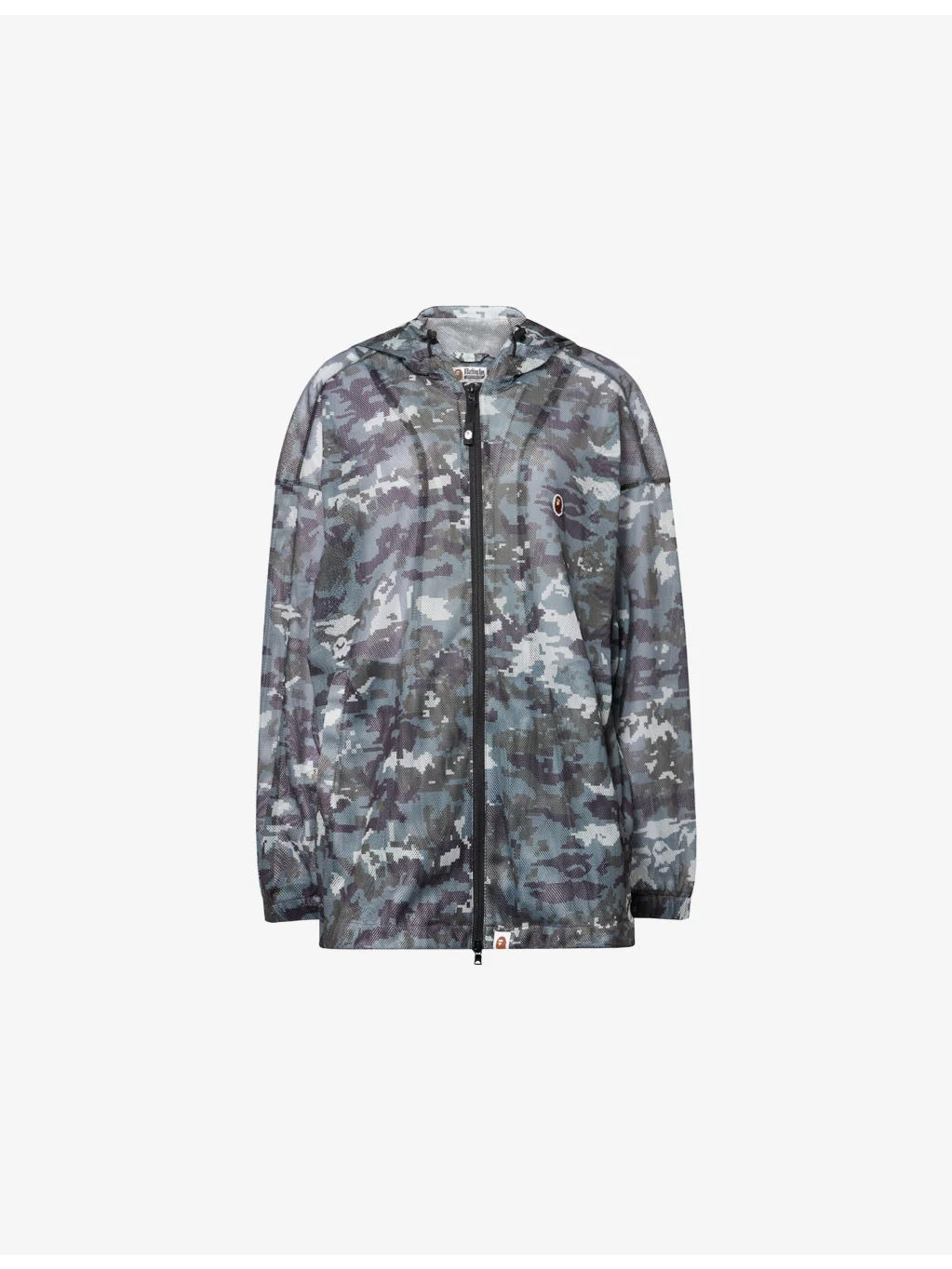 Multi-Pixel Camo-Print Mesh Hoody - 1