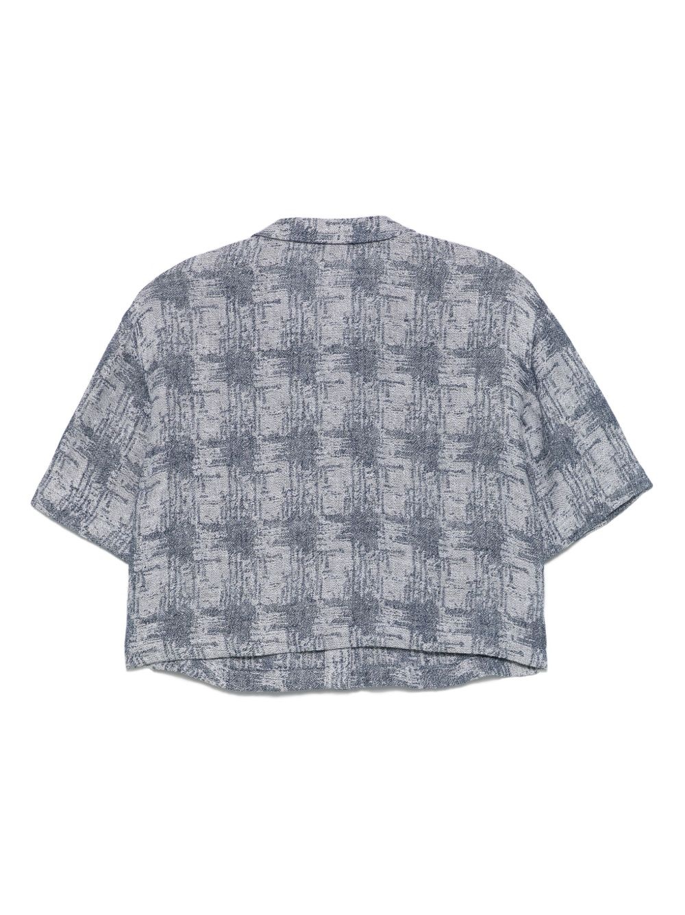 patterned-jacquard shirt - 2
