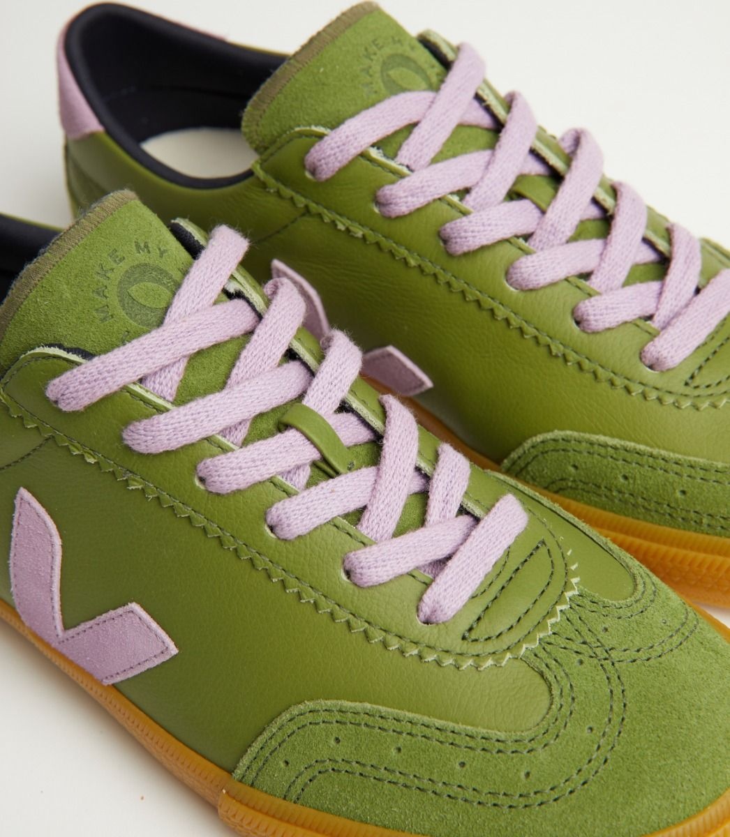 VOLLEY LEATHER VEJA X MAKE MY LEMONADE KIWI ORCHID - 6