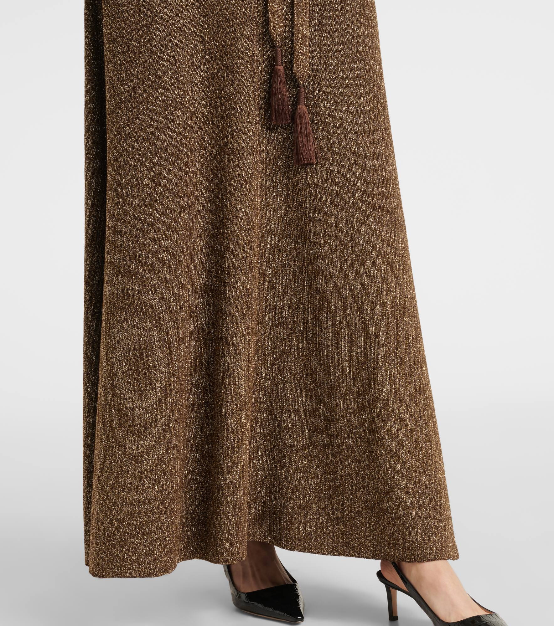 Open-back maxi dress - 6