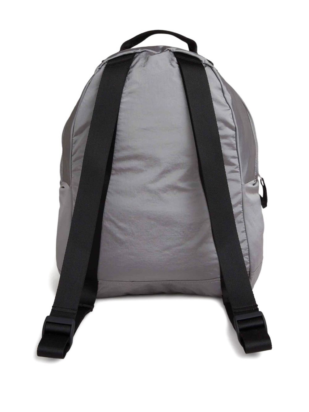 metallic zip-fastening backpack - 2