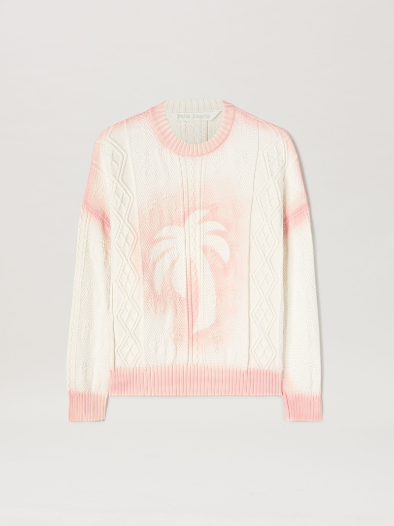 Sprayed Fishermans Sweater - 1
