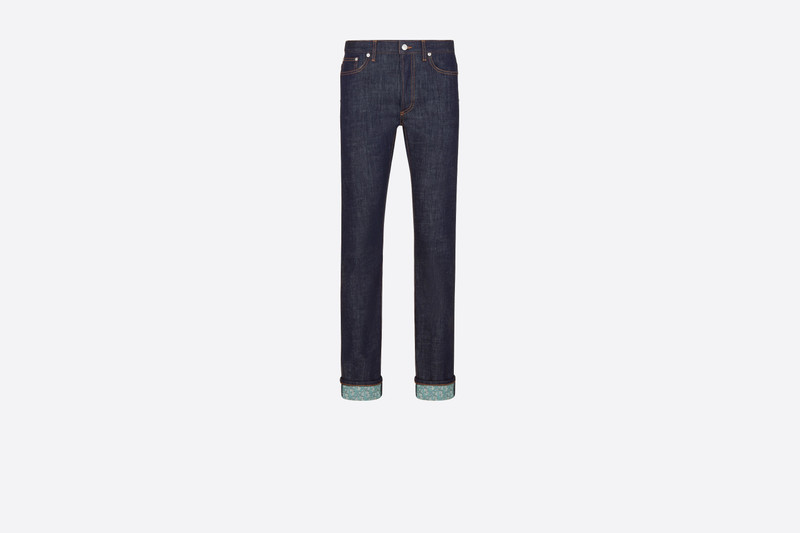 Slim-Fit Dior Oblique Pixel Jeans 1