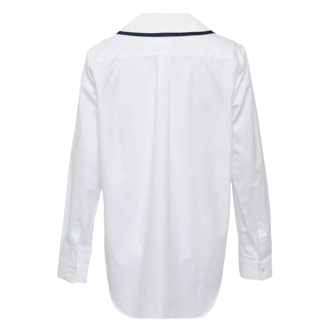 Round Collar Blouse - 2