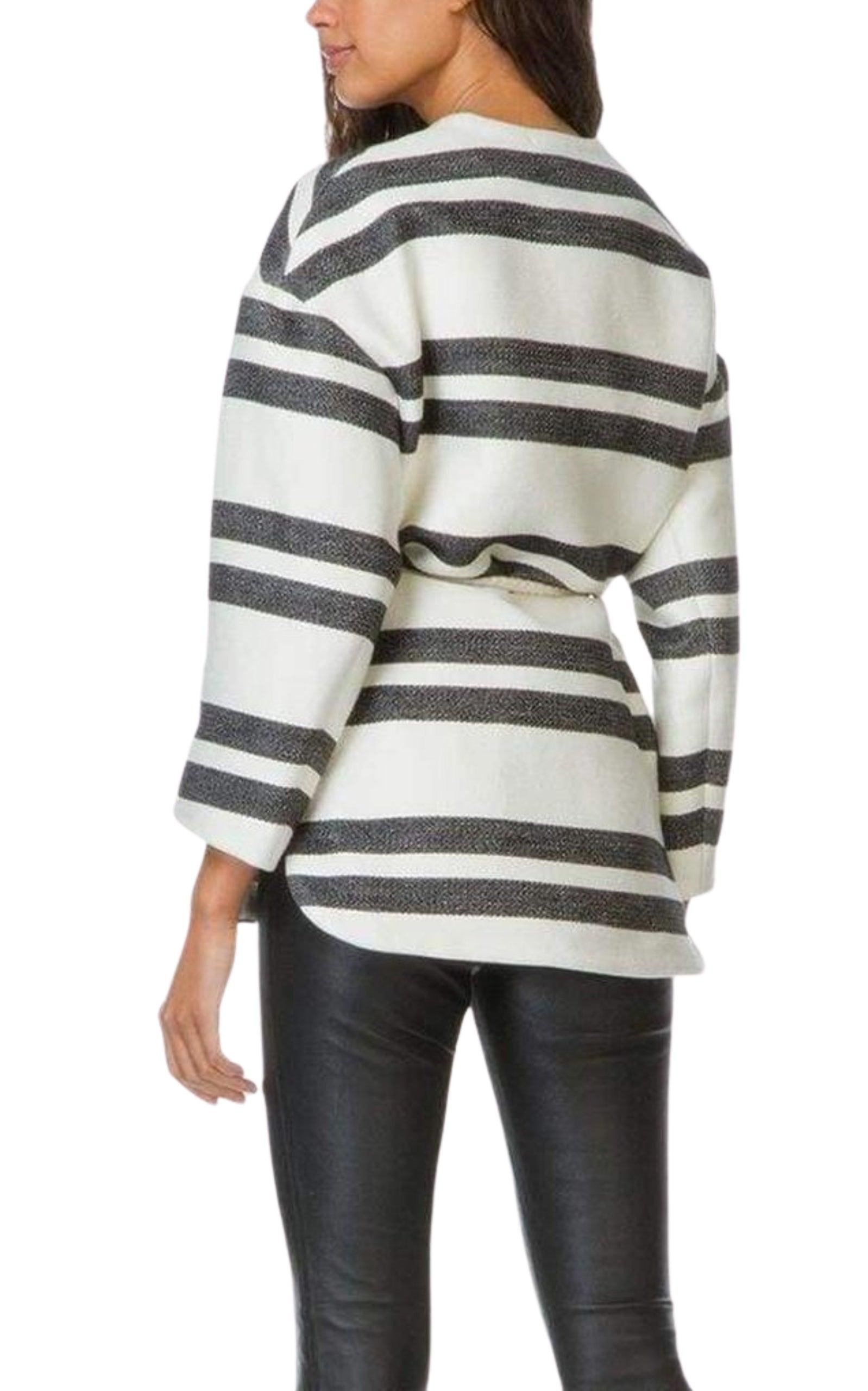 Ellie Belt Cotton Blend Jacket - 4