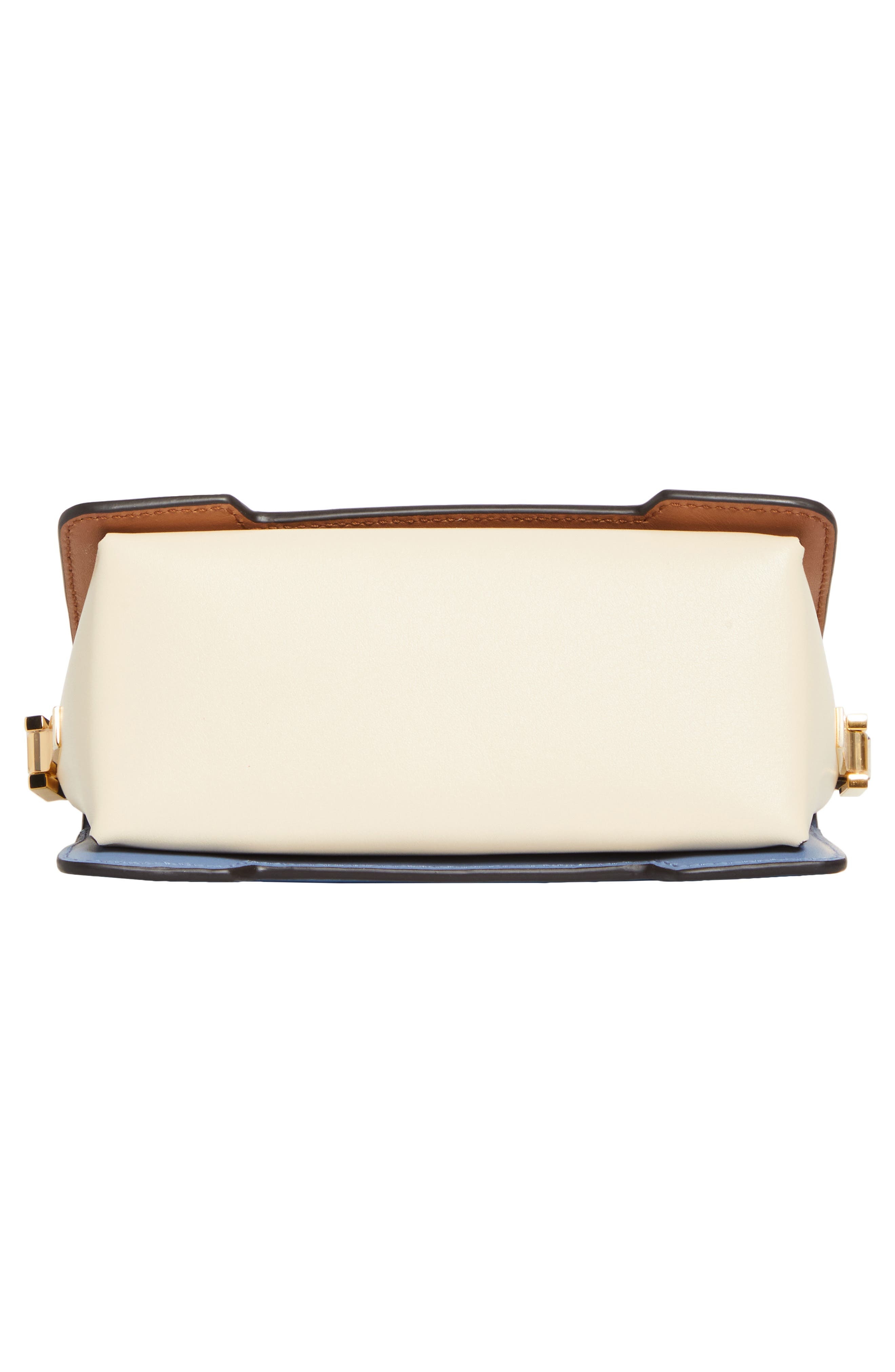 Marni Mini Trunkaroo Colorblock Leather Shoulder Bag in Opal/cinnamon/shell at Nordstrom - 6