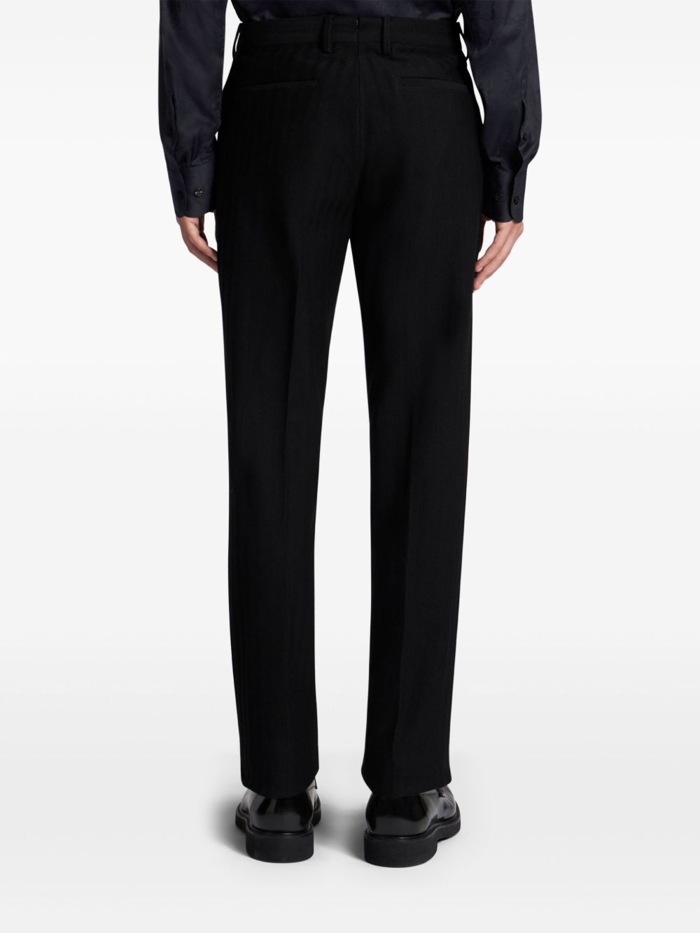 jacquard trousers - 4