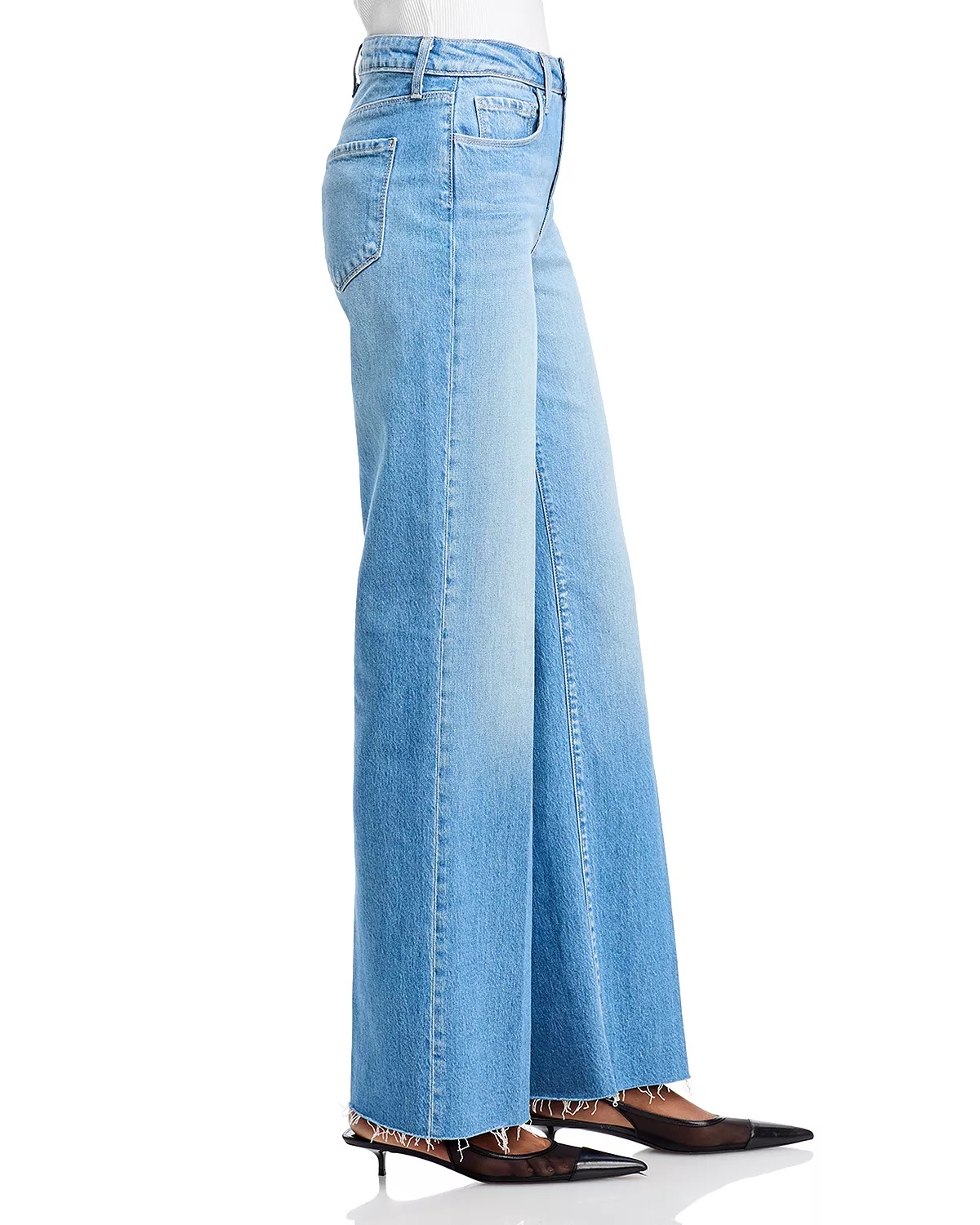 Scottie High Rise Wide Leg Jeans - 4