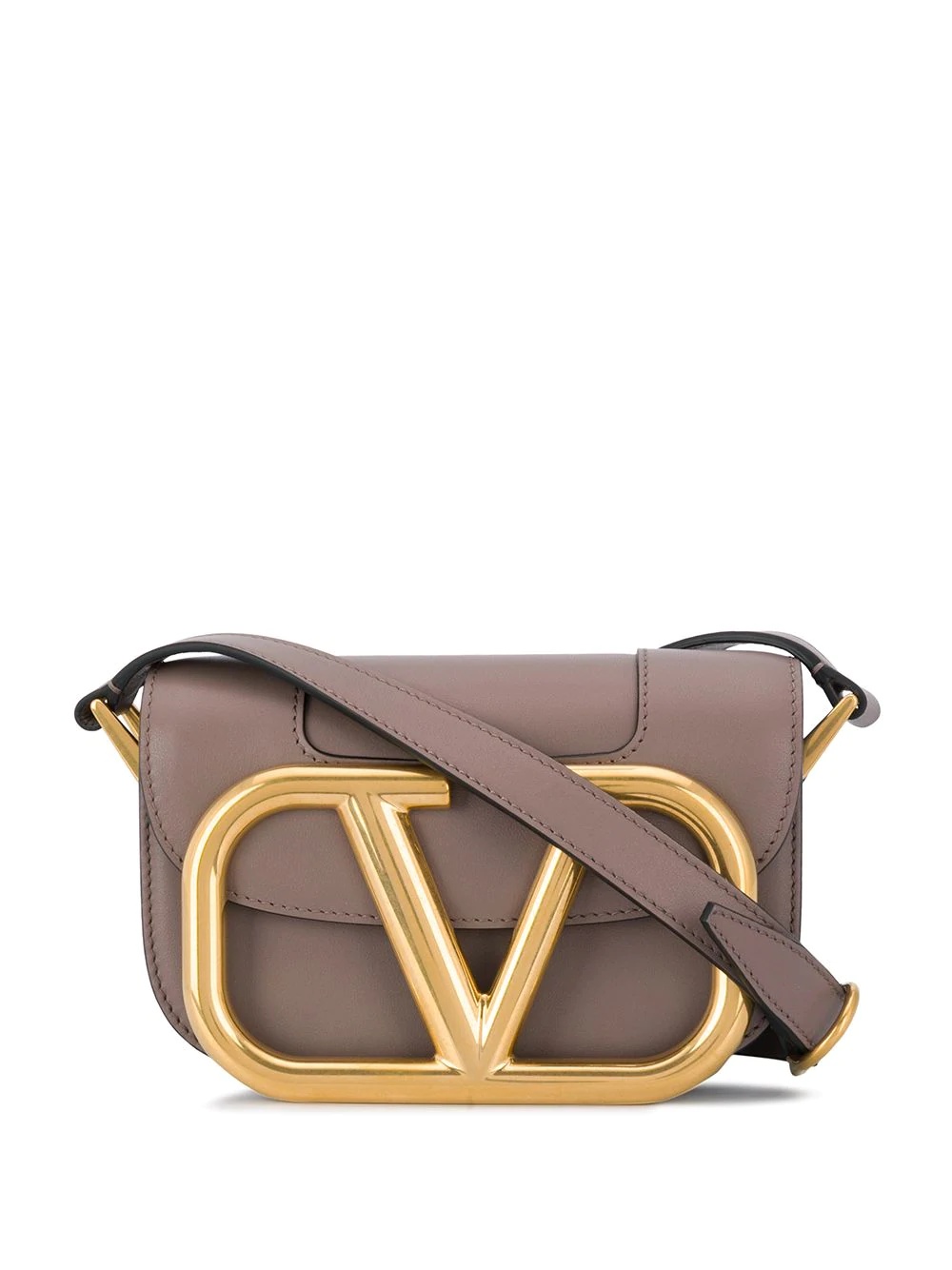 Supervee leather crossbody bag - 1