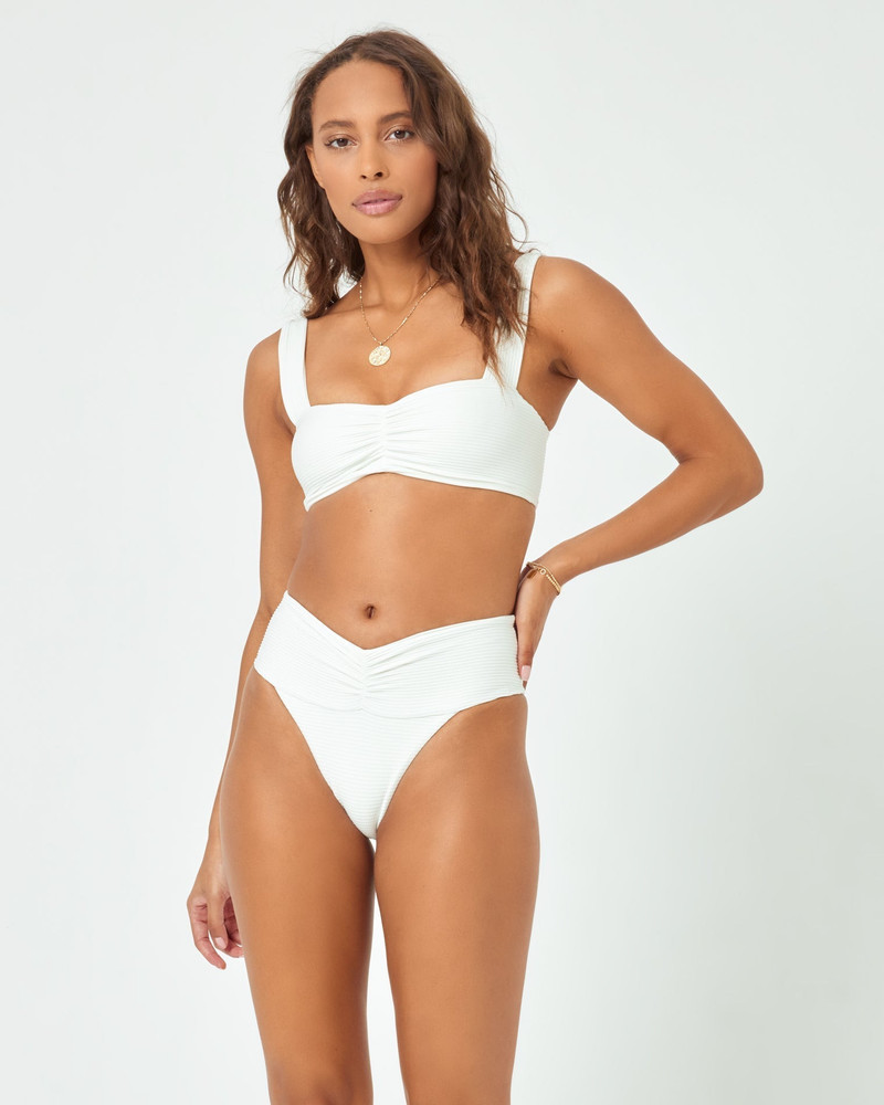 Eco Chic Repreve® Bardot Bikini Bottom - 1