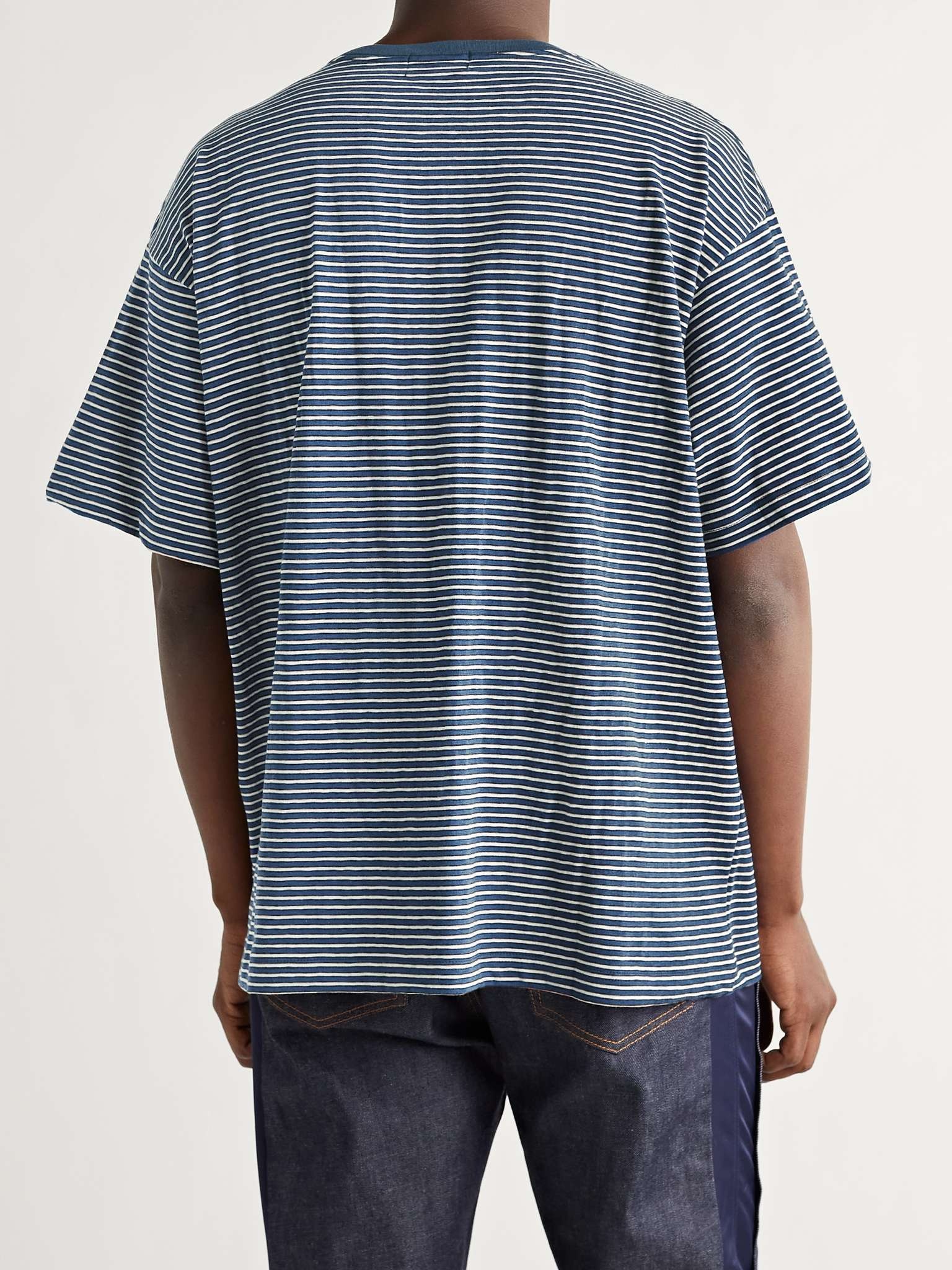 Striped Cotton-Jersey T-Shirt - 4