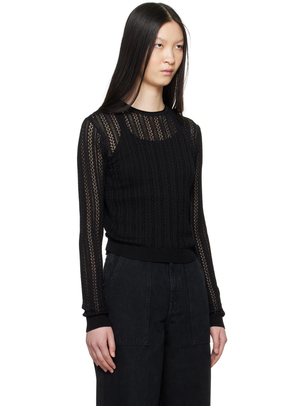 Black 'The Colleen' Sweater - 2