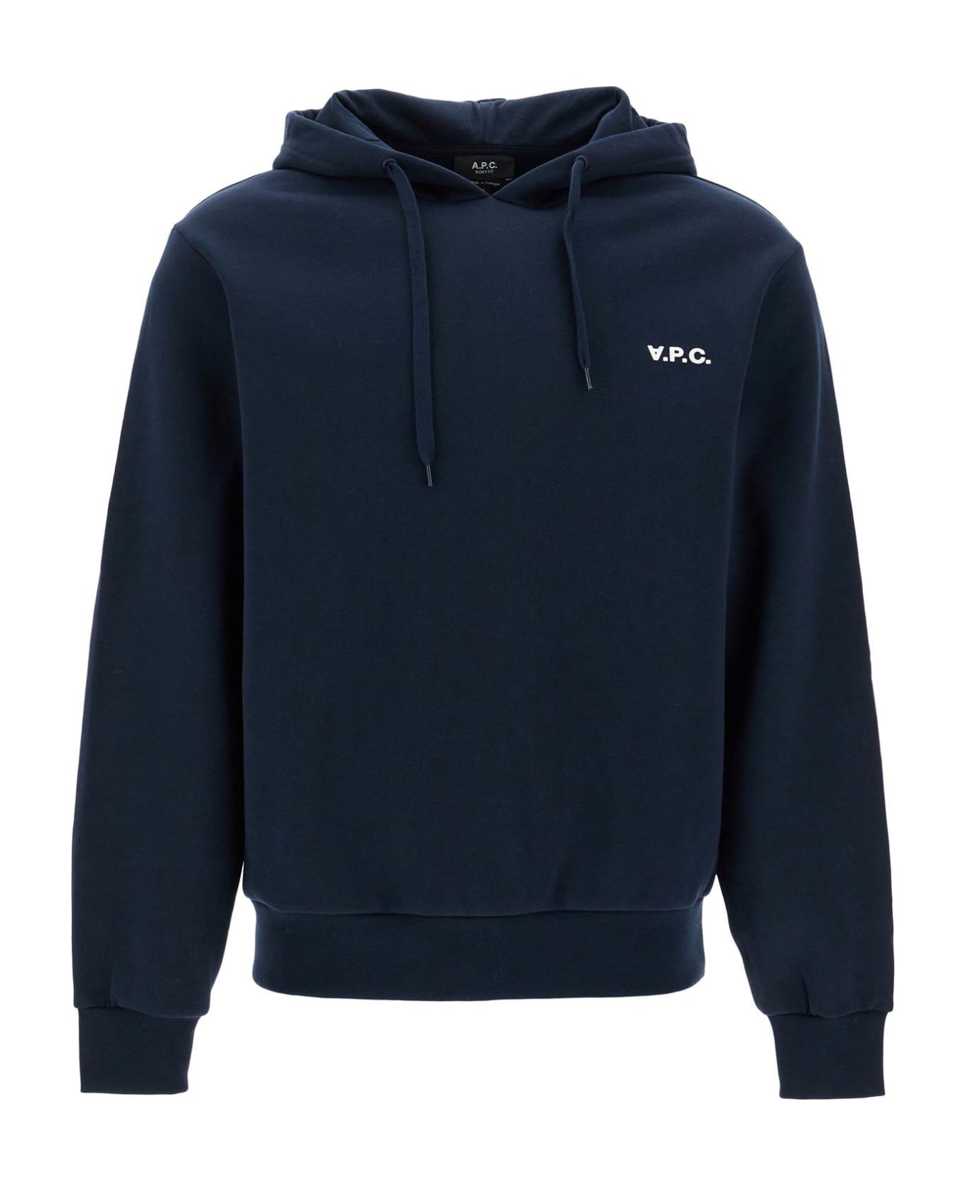 Hooded Sweatshirt With Flocked - 1