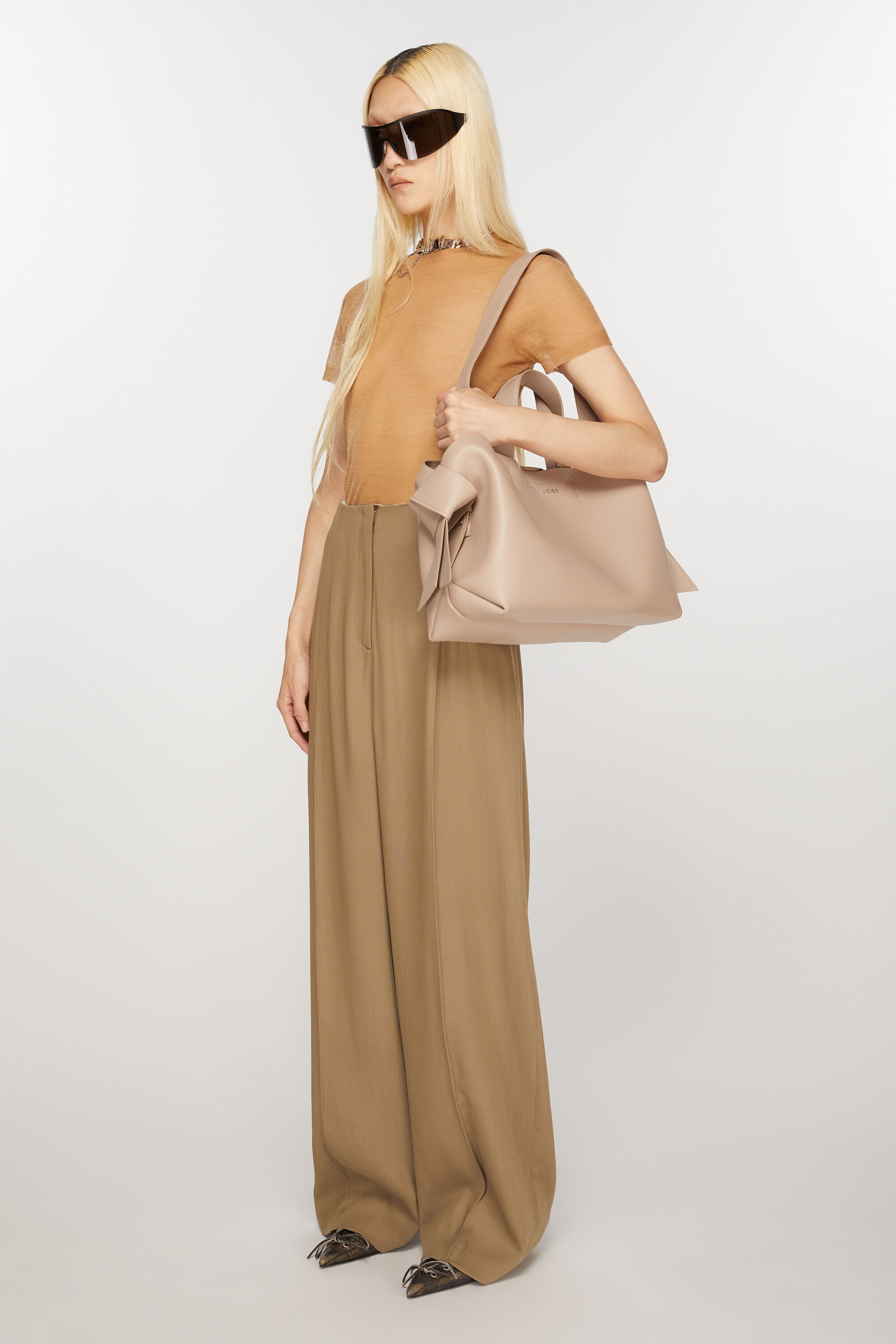 Musubi midi tote - Taupe beige - 2