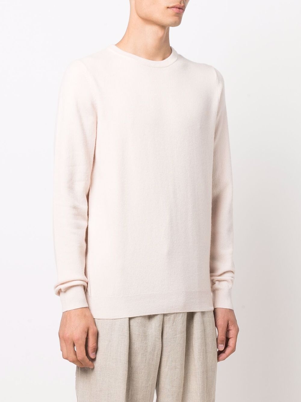 long-sleeve cashmere jumper - 4