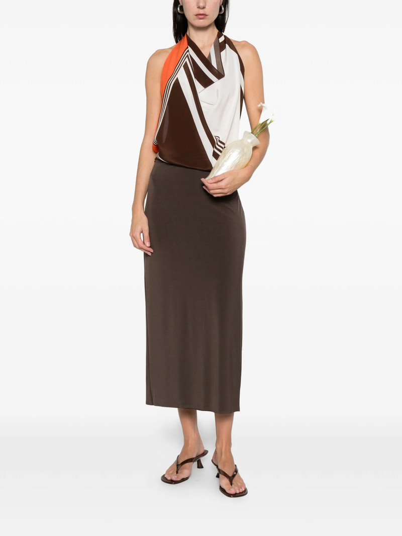 SIR. Sir. Destino Scarf Halterneck Top outlook