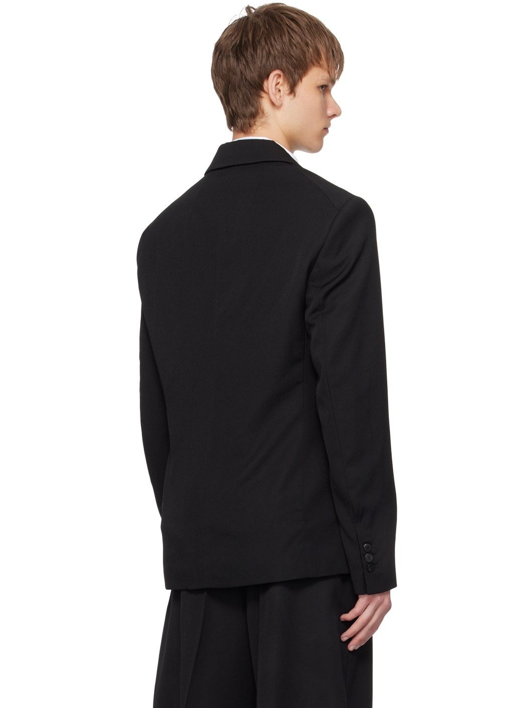 Black Les Classiques 'La veste Melo tuxedo' Blazer - 4