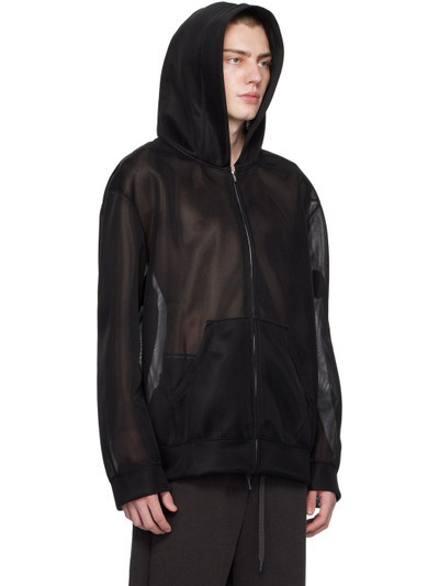 doublet Black Transparent Android Hoodie outlook
