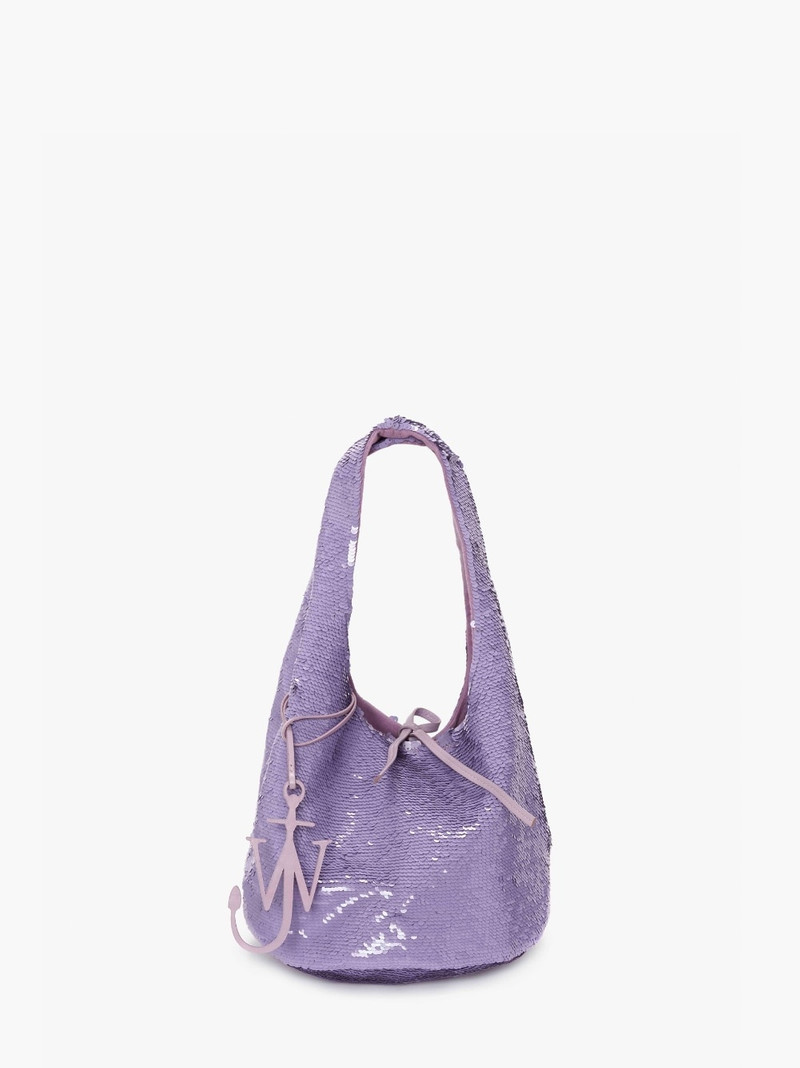 MINI SEQUIN SHOPPER TOP HANDLE BAG 1