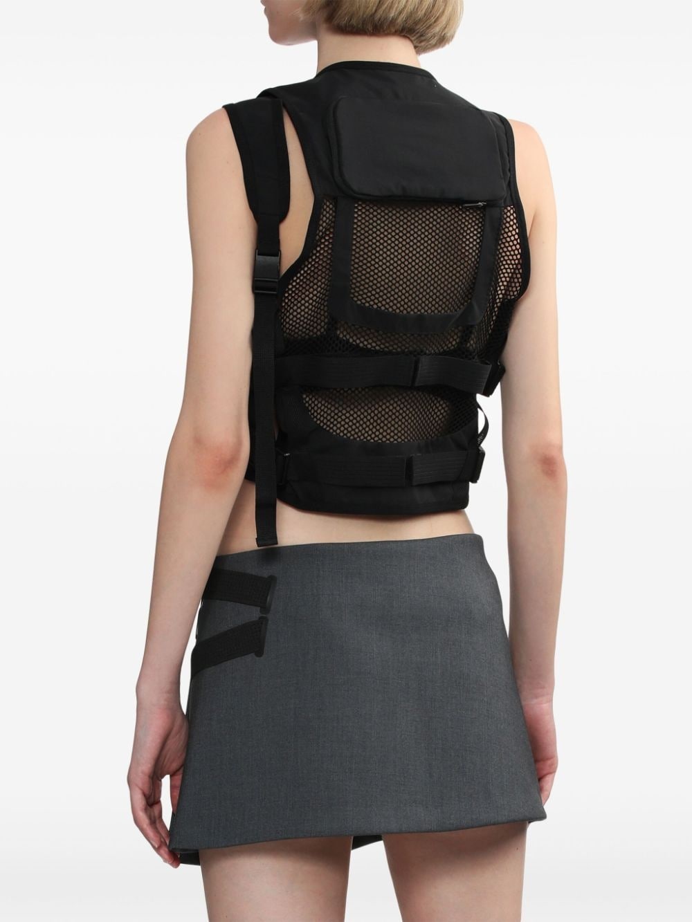 mesh strap pocket top - 4
