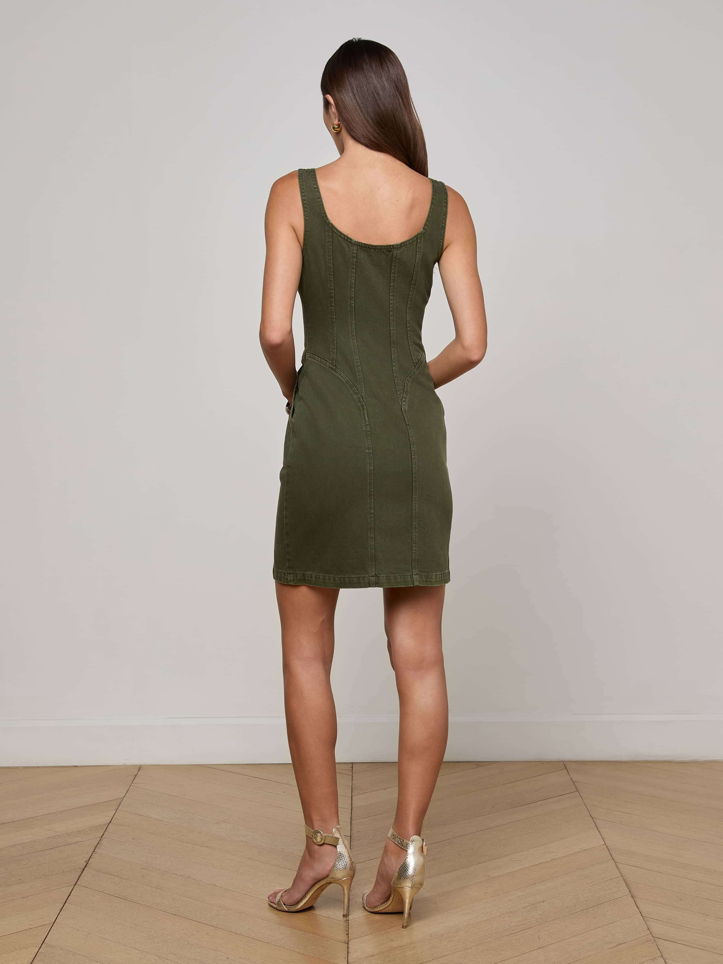 Jaxyn Denim Dress - 4