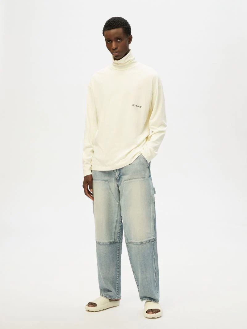 PRINT TURTLENECK L/S - 2