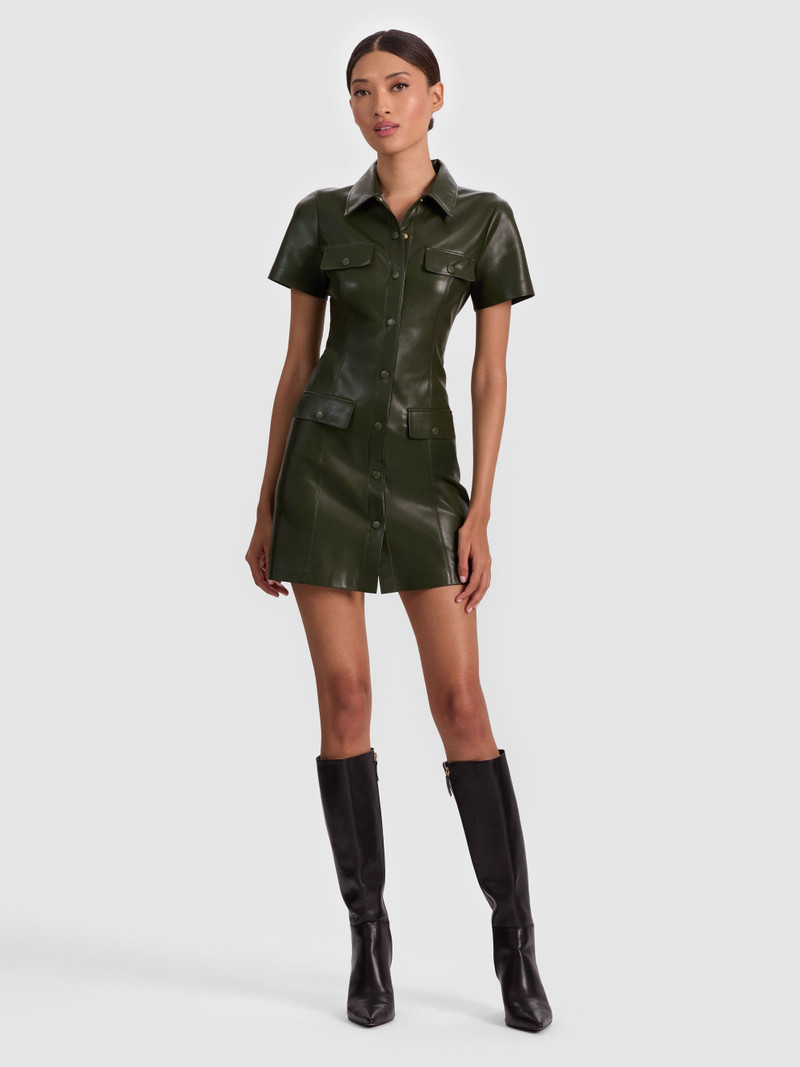 JAMIE VEGAN MINI DRESS 2