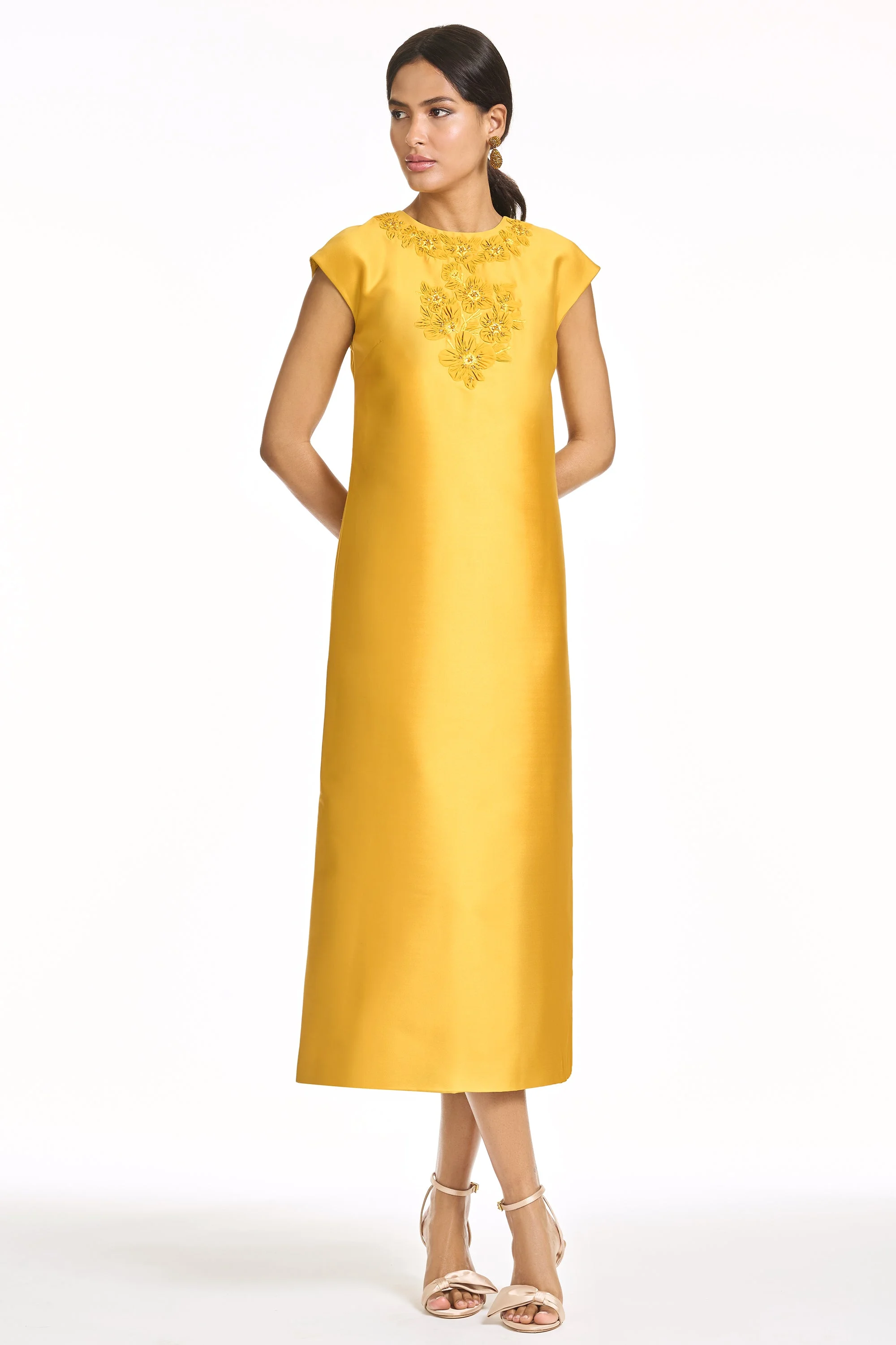 GWENDOLYN GOWN - SAFFRON - 1