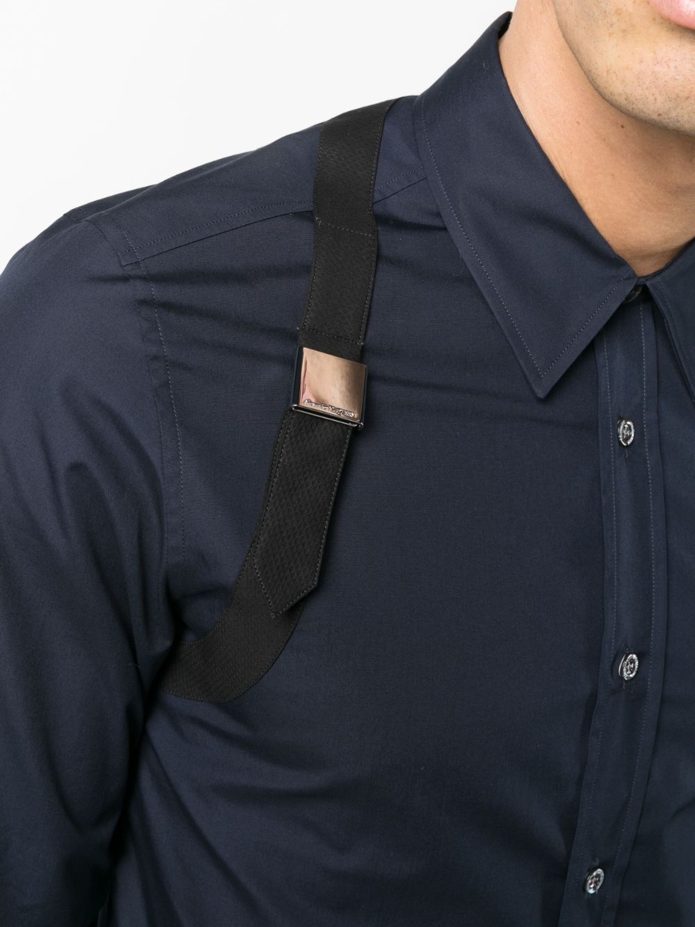 Harness cotton poplin shirt - 5