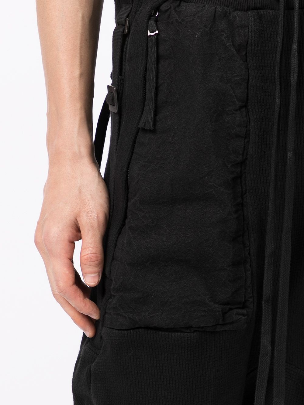 drop-crotch cargo shorts - 5