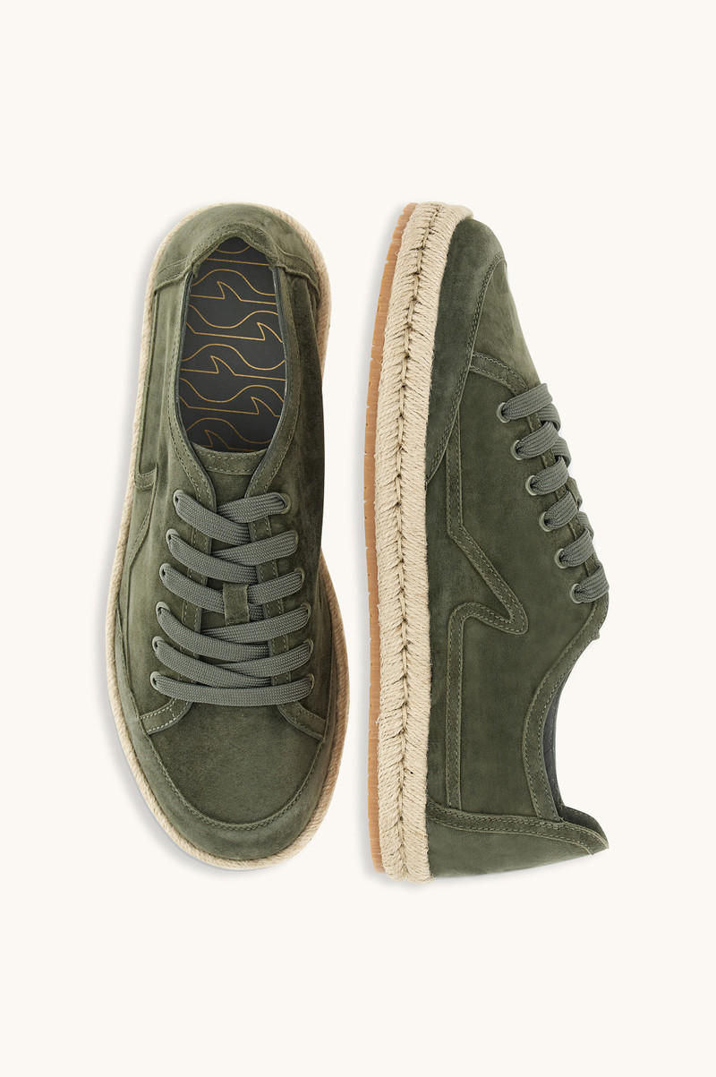 Paul & Shark SUEDE LACE-UP ESPADRILLES outlook