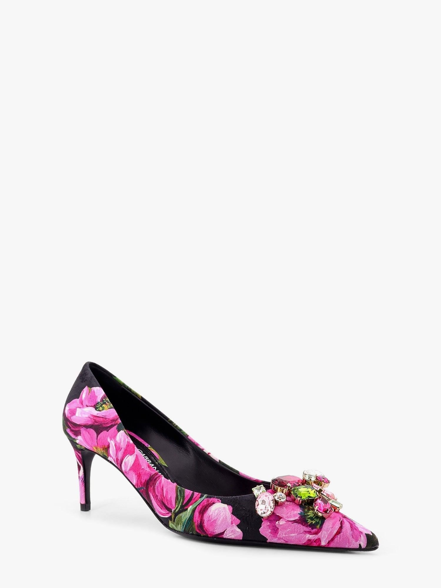 Fabric Décolleté With Floral Print - 3