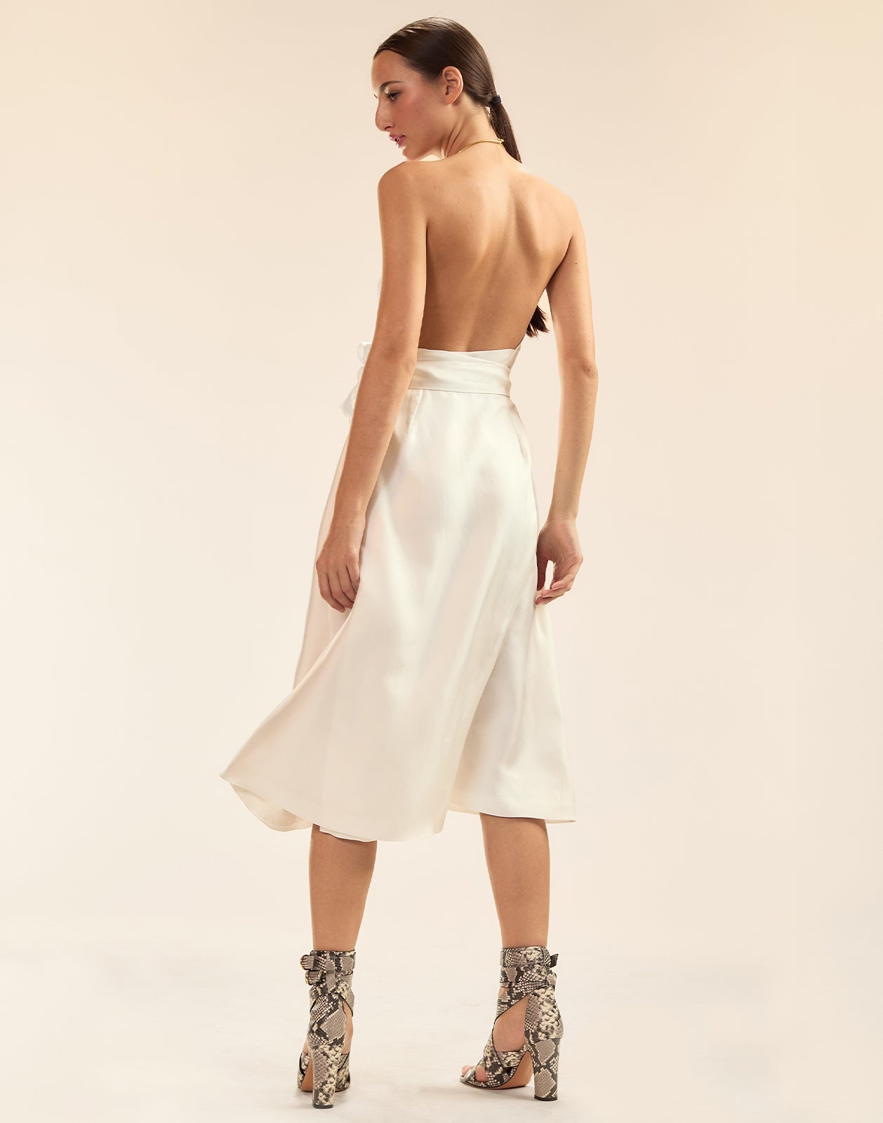 Talita Silk Wrap Dress - 7